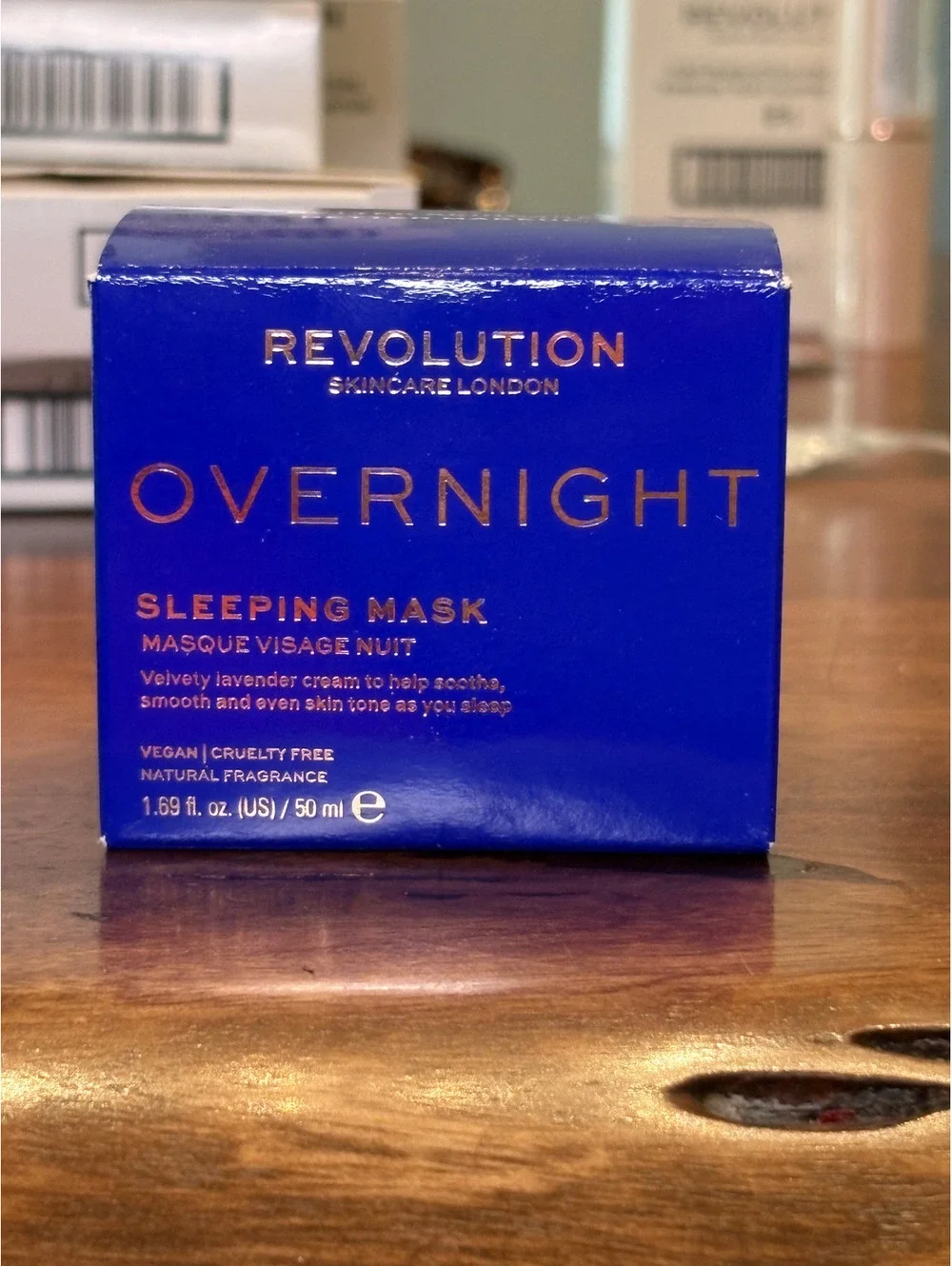 Revolution Overnight sleeping mask. Large Bottle. NEW!